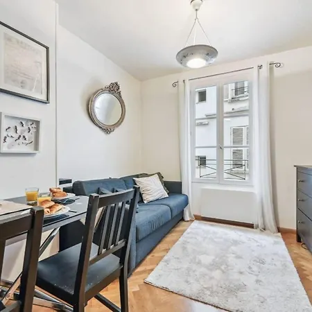 1br Des Invalides Cozy Lejlighed *